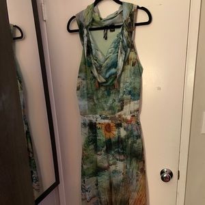 Desigual Drop waist Maxi Dress RARE